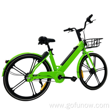 Rental Electric Bicycle 36v 350w Sharing Electric Bikes